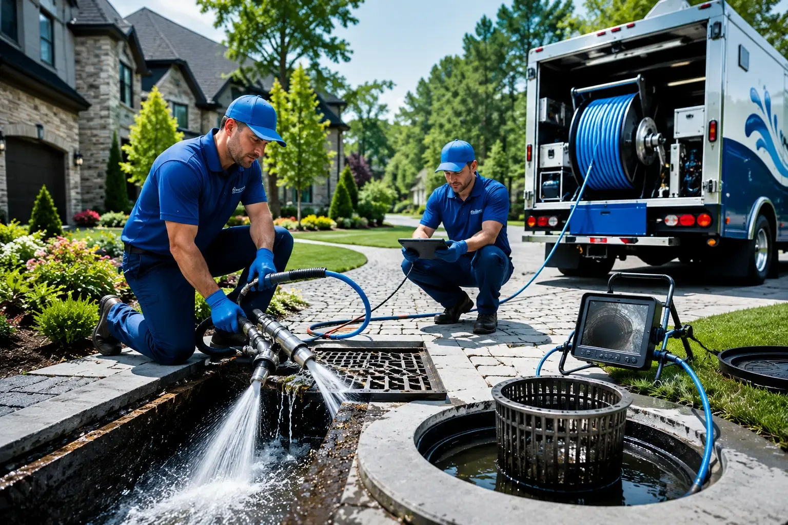Local outdoor drain cleaning professionals in Cloverdale, OH